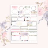 Blooming  -  planner sticker kit