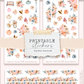 Printable sticker kit - Bright Fall decorative sticker (3 sticker sheets)