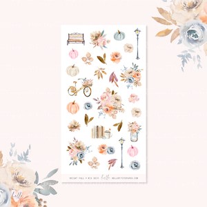 Bright Fall  - MIX deco, planner stickers
