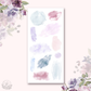 By the moonlight - Watercolor Swatches stickers