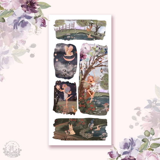 By the moonlight - scene stickers