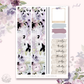 By the moonlight - silver FOILED KIT - premium matte paper sticker kit