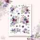 By the moonlight  - Large Floral Deco Stickers