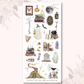 Carpe Noctem - Deco stickers (choose from 11 designs).