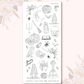 Carpe Noctem - Deco stickers (choose from 11 designs).