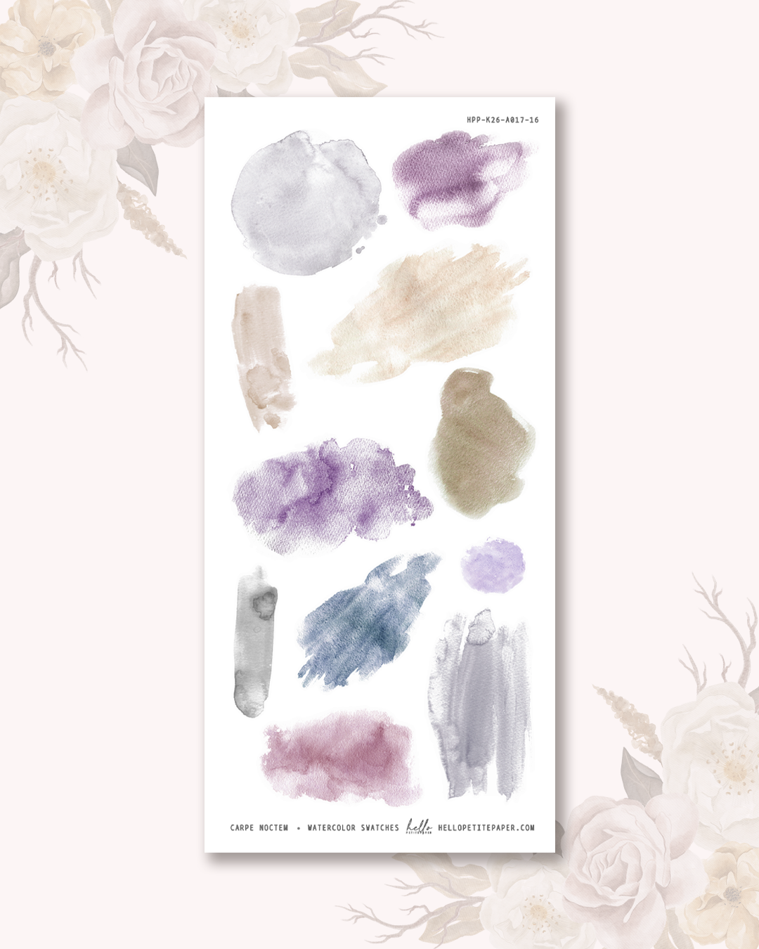 Carpe Noctem - Deco stickers (choose from 11 designs).