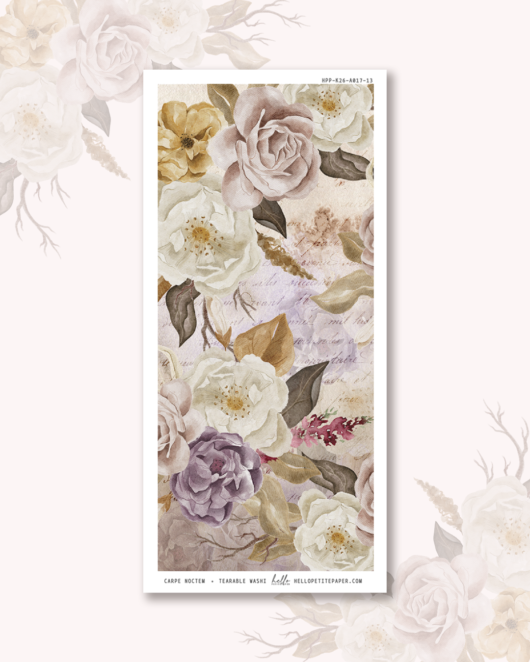 Carpe Noctem - Deco stickers (choose from 11 designs).