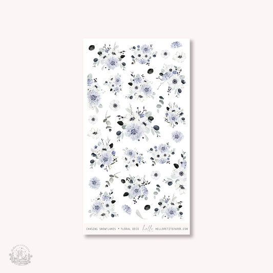 Chasing Snowflakes - deco, planner stickers