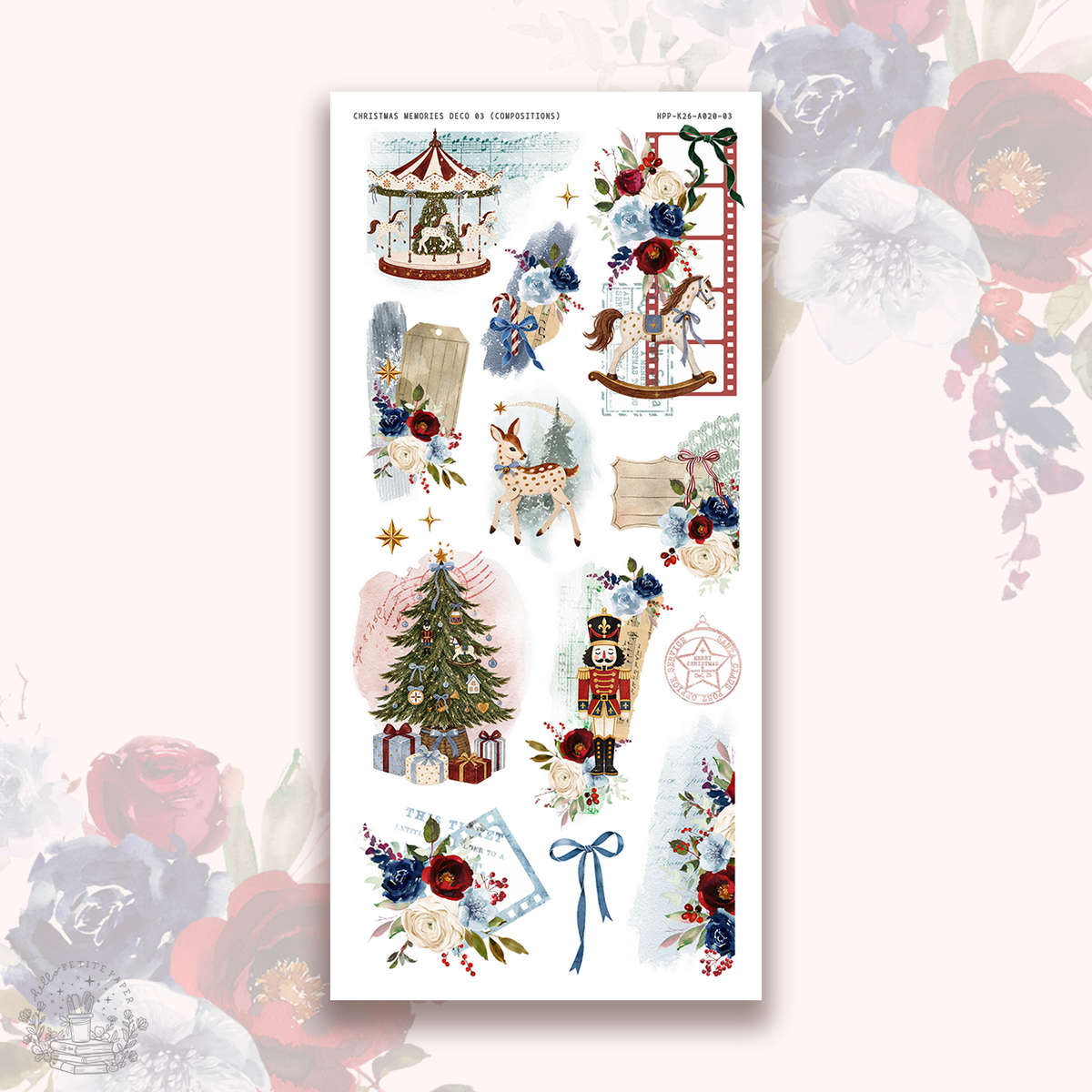 Christmas Memories - Deco stickers (choose from 8 designs).