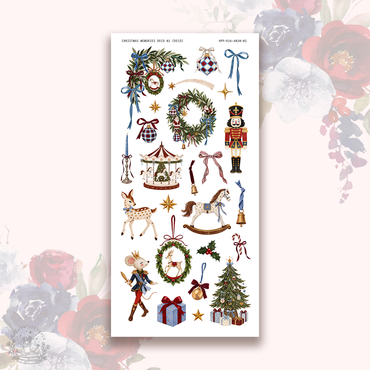 Christmas Memories - Deco stickers (choose from 8 designs).