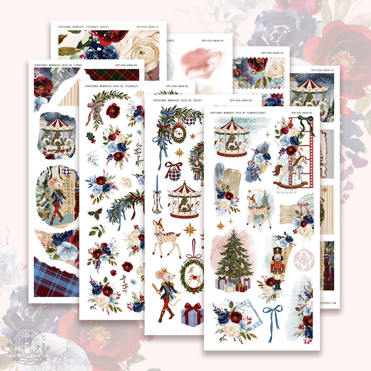 Christmas Memories - Deco stickers (choose from 8 designs).