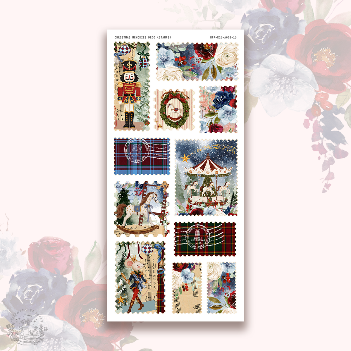 Christmas Memories - Deco stickers (choose from 8 designs).