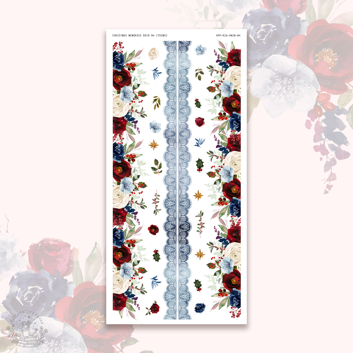 Christmas Memories - Deco stickers (choose from 8 designs).