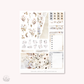 Coffee Lover - FOILED KIT - premium matte paper sticker kit