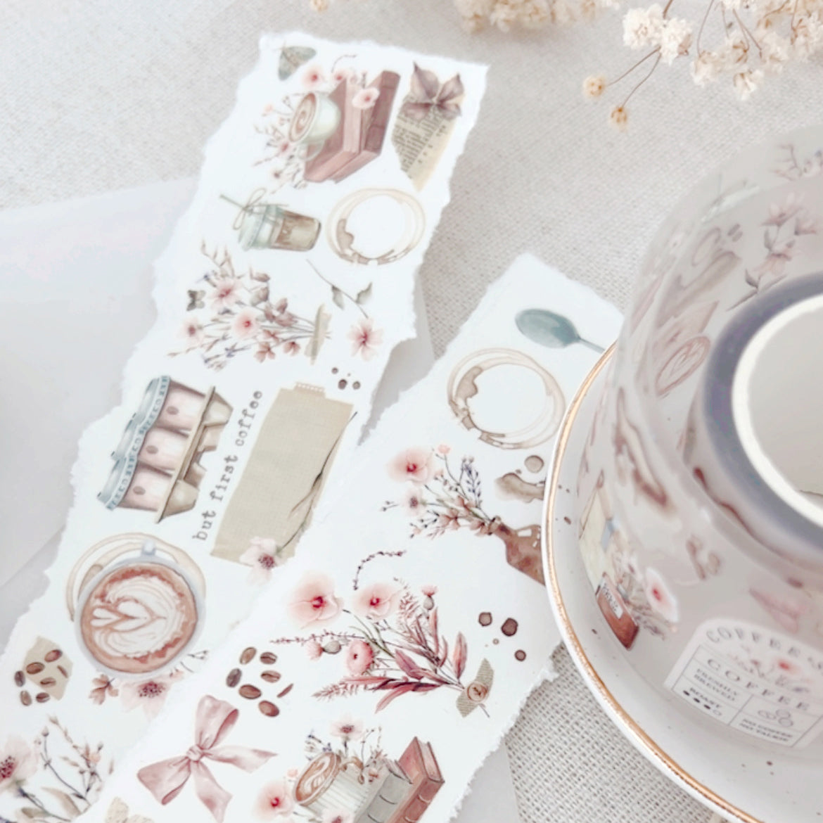 PET WASHI TAPE - Coffee Lover