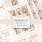 Printable sticker kit - Cottage (4 sticker sheets)