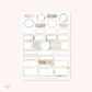 Printable sticker kit - Cottage (4 sticker sheets)