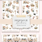 Printable sticker kit - Cottage decorative sticker (3 sticker sheets)