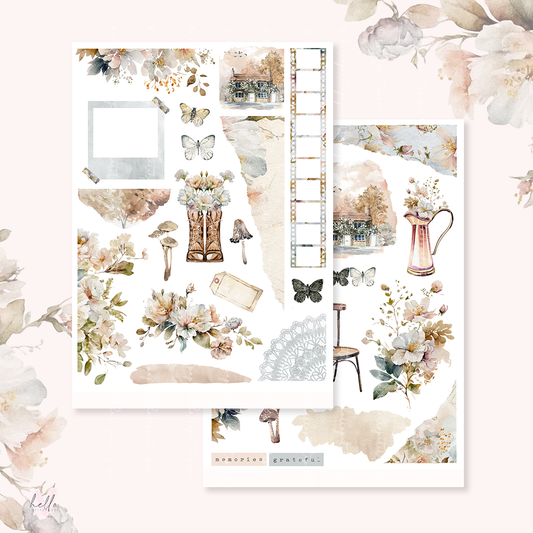 Cottage - Journaling Sticker Kit