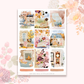 Country Harvest - gold FOILED KIT - premium matte paper sticker kit