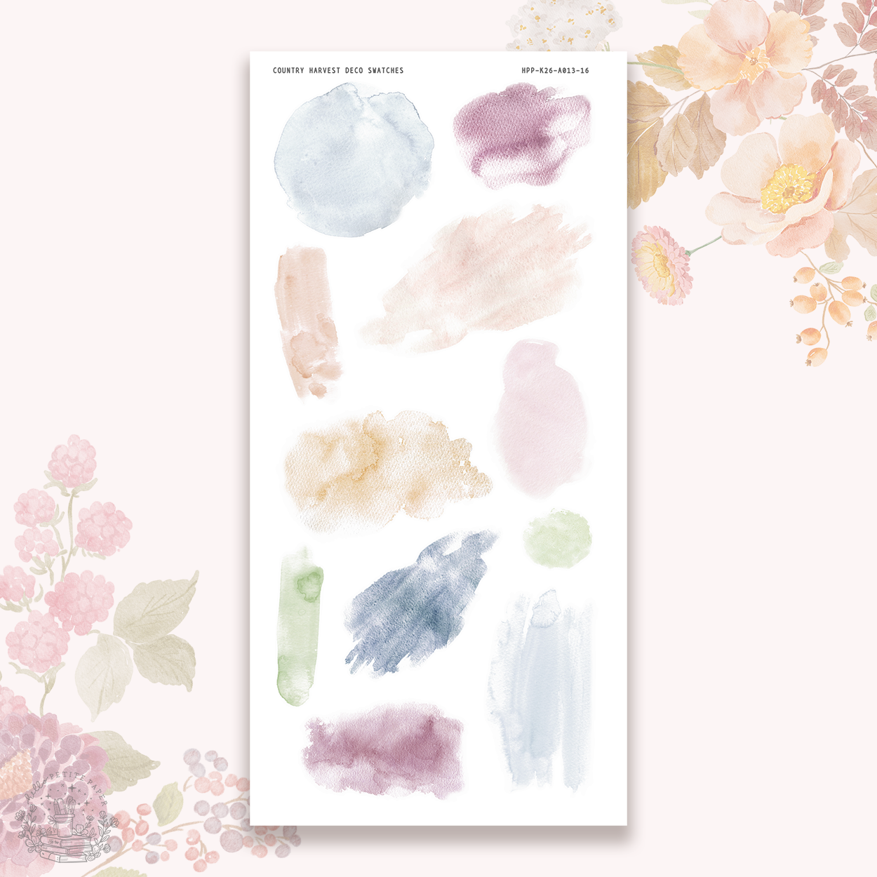 Country Harvest - Deco stickers (choose from 10 designs)