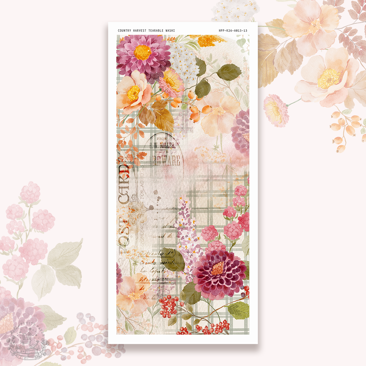 Country Harvest - Deco stickers (choose from 10 designs)