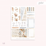 Cozy Days - FOILED KIT - premium matte paper sticker kit