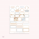 Cozy Days -  planner sticker kit