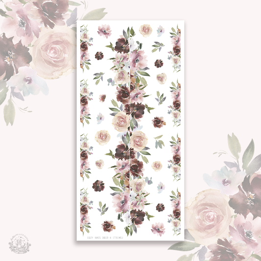 Cozy Hues - Deco stickers 4 (trims)