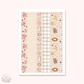 Doodle deco stickers -  Cozy season journaling 05 (washi strips)