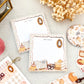 Square Notepad - Cozy season (A011)