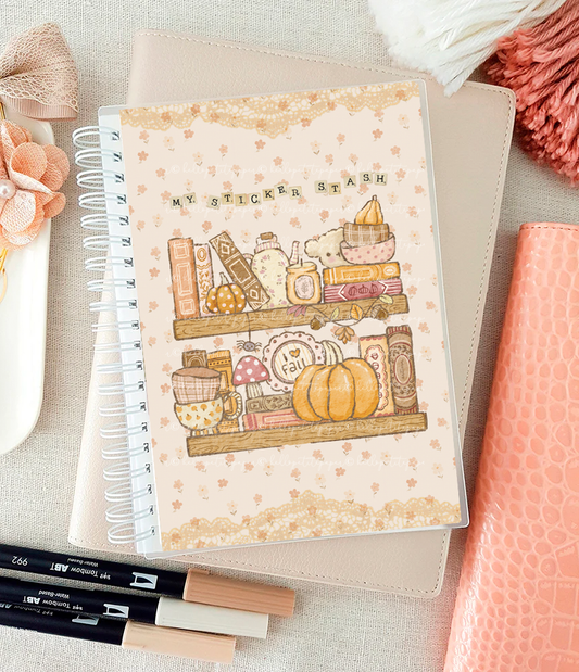 Sticker book (My sticker stash) - reusable sticker storage