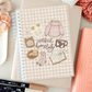 Sticker book (Certified Homebody) - reusable sticker storage