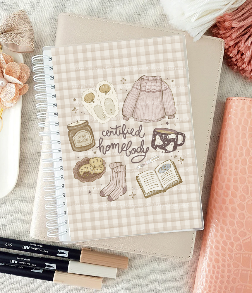 Sticker book (Certified Homebody) - reusable sticker storage