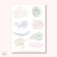 Delicate Blooms   - Watercolor Swatches