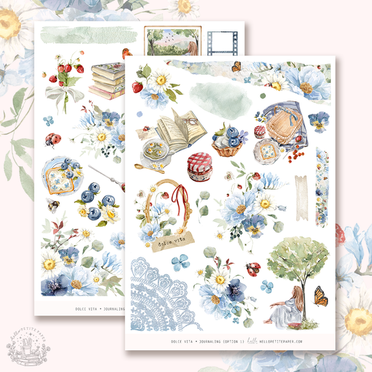 Dolce Vita - Journaling Stickers