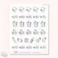 Doodle Icons (RAINBOW MEDICAL) | hand-drawn planner stickers