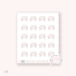 Doodle Icons (COUCH) | hand-drawn planner stickers