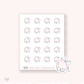 Doodle Icons (DISHES) | hand-drawn planner stickers