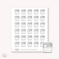 Doodle Icons (DISHWASHER) | hand-drawn planner stickers