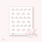 Doodle Icons (DONUTS) | hand-drawn planner stickers