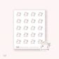 Doodle Icons (TOASTER) | hand-drawn planner stickers