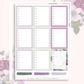 Fairy Garden   - vertical planner sticker kit (4 sheets or a la carte)