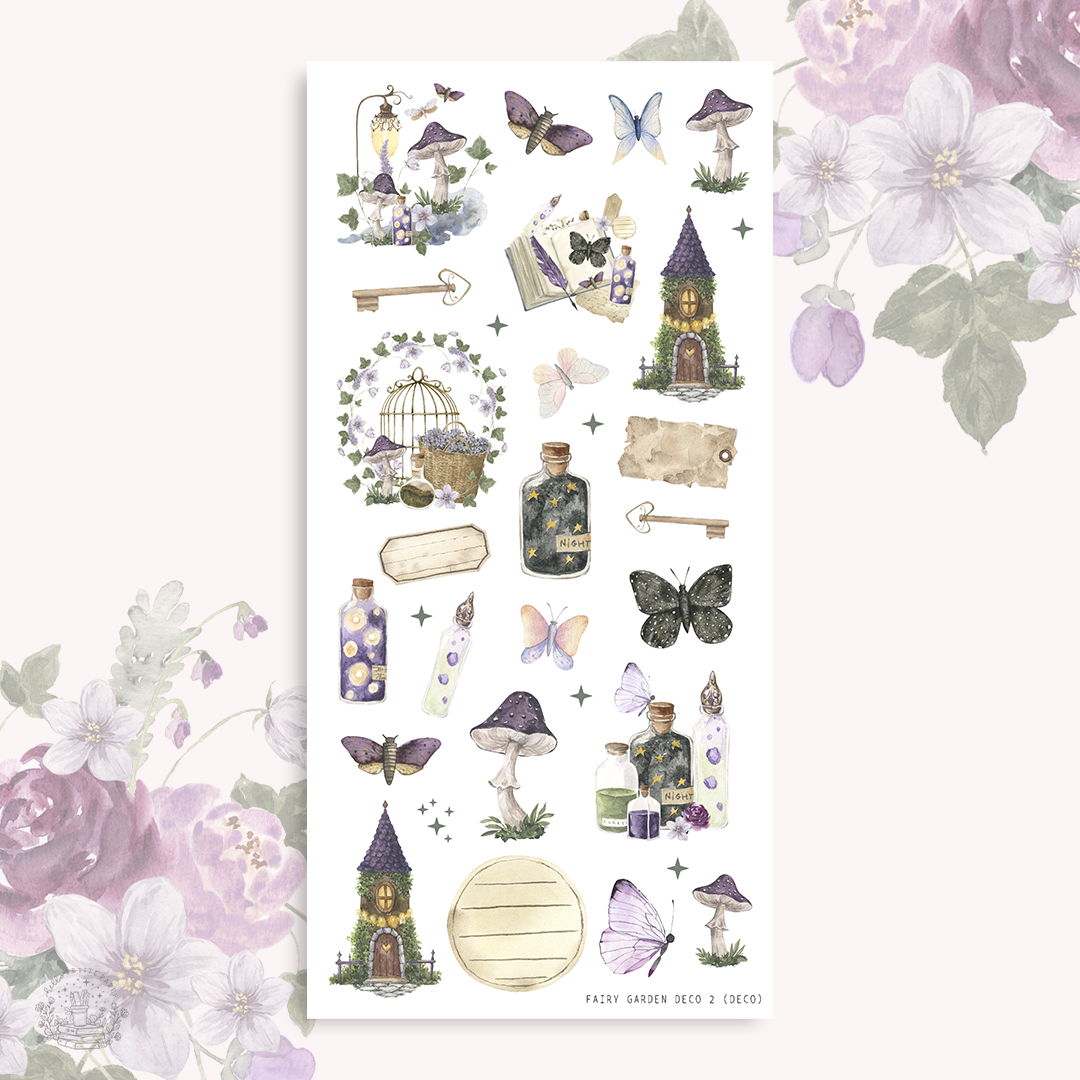Fairy Garden   - Deco stickers 2 (deco)