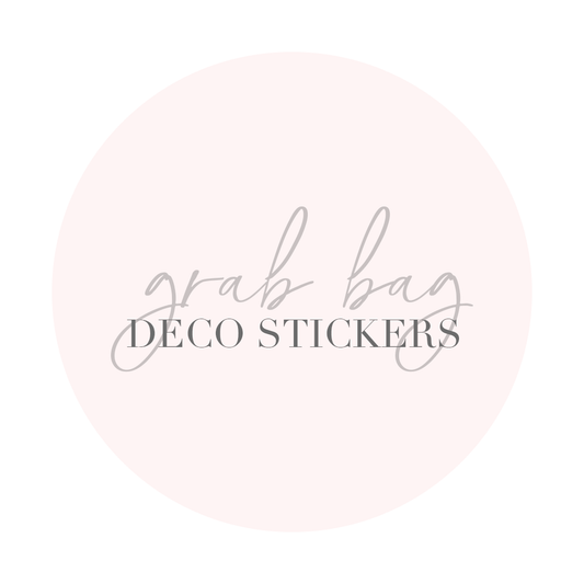 Grab Bag - (6 deco sticker sheets)