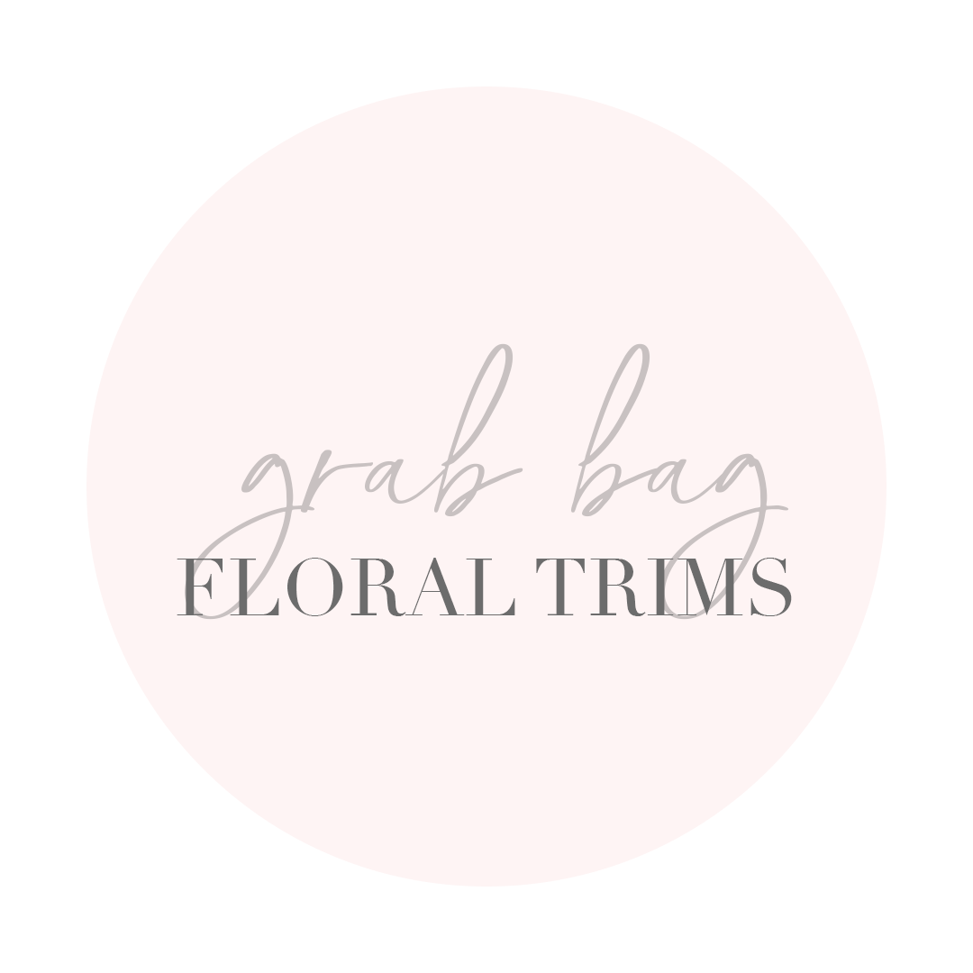 Grab Bag - (6 floral trims stickers)