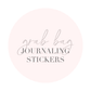 Grab Bag - (6 Journaling stickers)
