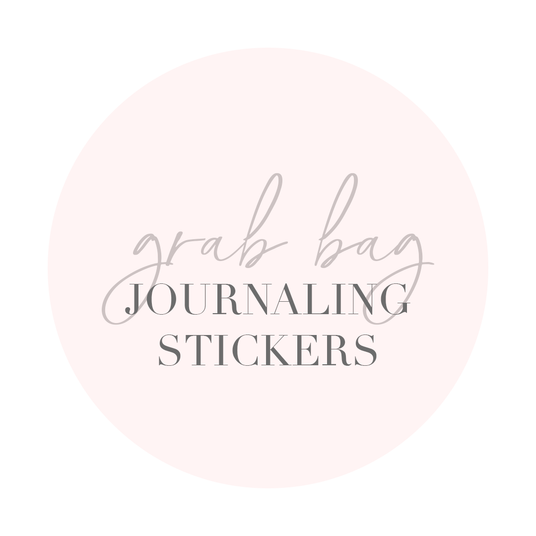 Grab Bag - (6 Journaling stickers)
