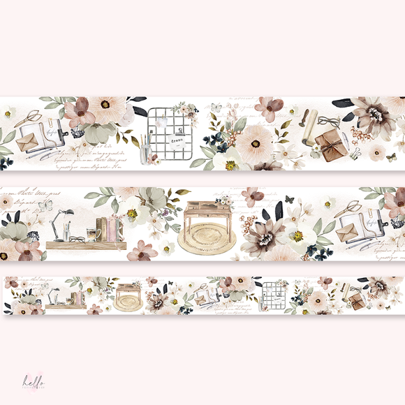 Happy Desk washi tape (30mm) Limited Edition