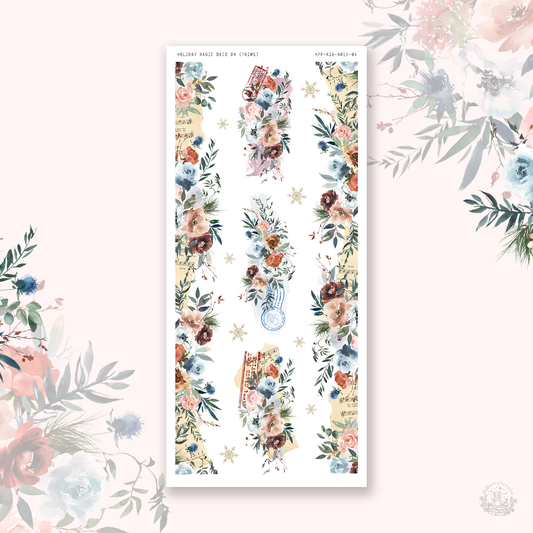 Holiday Magic - Deco stickers 4 ( trims).